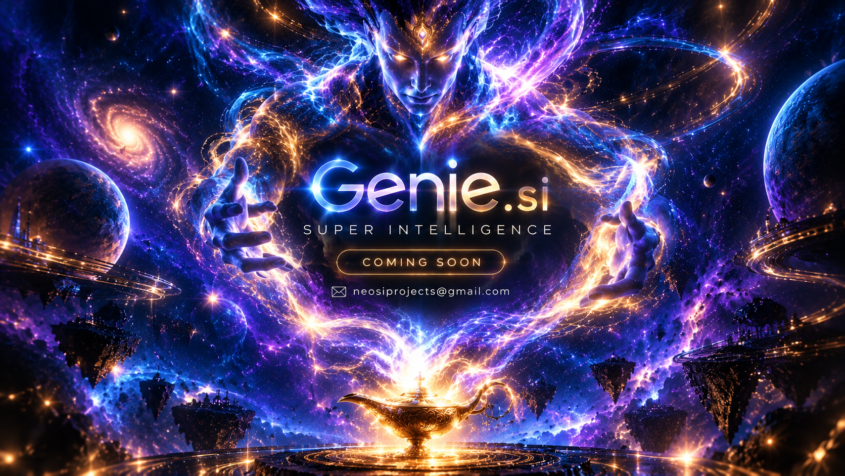 Genie.si — Super Intelligence — Coming Soon — neosiprojects@gmail.com